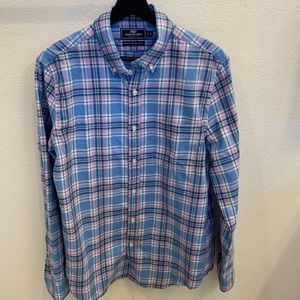 Vineyard vines slim fit performance flannel